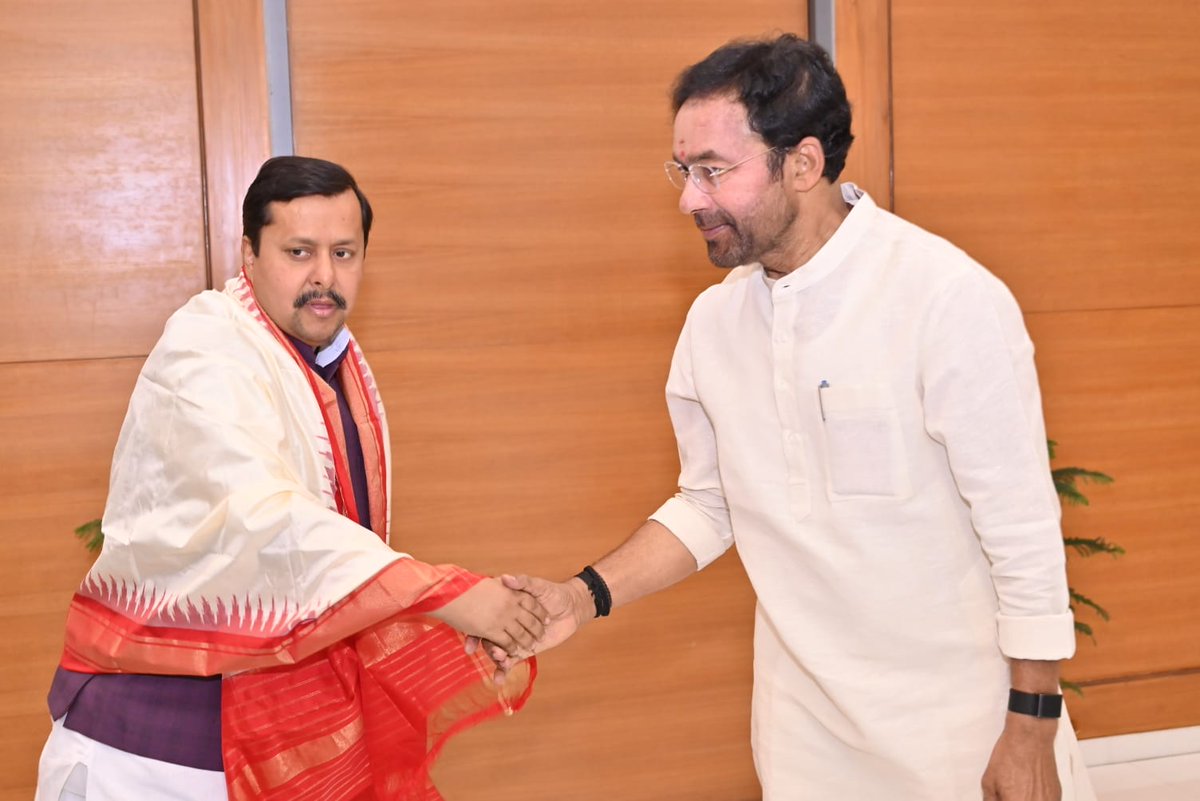 G Kishan Reddy tweet media