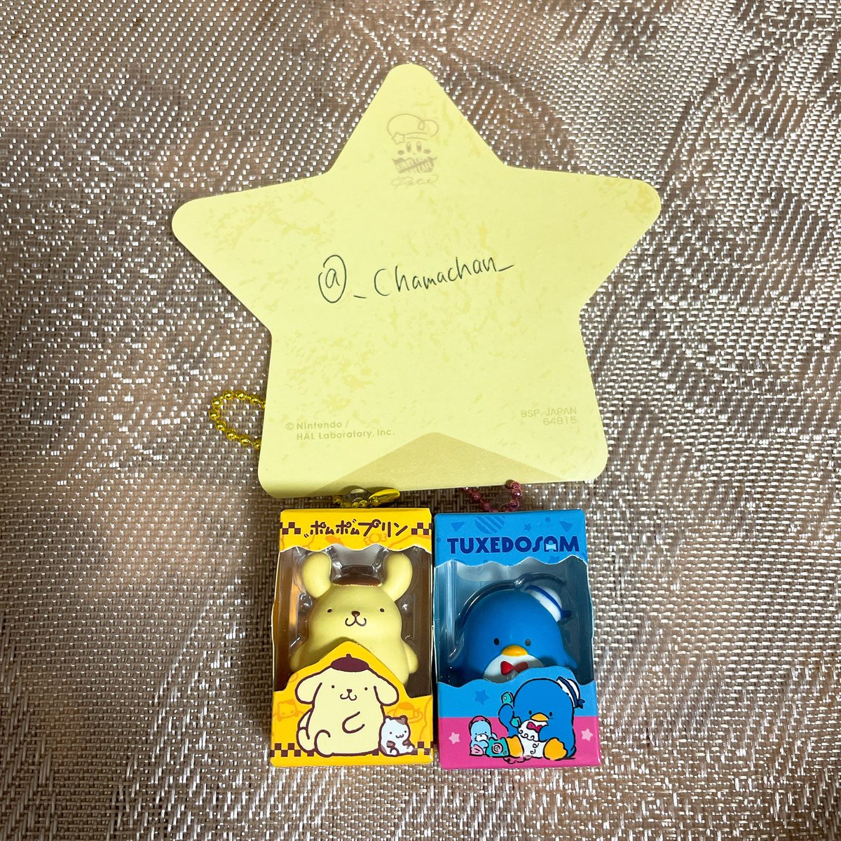 _Chamachan__'s tweet photo. 交換 サンリオ チョコボックス
譲: ☆ポムポムプリン、タキシードサム
求:クロミ＞ララ

都内お手渡しのみ、纏めてのお取引優先

☆はクロミとの交換のみ

お気軽にお声掛けください。 https://t.co/1ANSqyaMjh