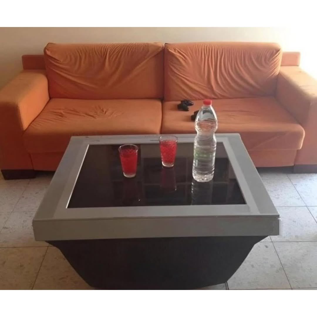 instablog9ja's tweet photo. Man turned outdated TV to center table… innovation or desperation? 😂🔥

Lowkey clean though… no be everything you go throw away 🤝

Who else go try this or make we just leave old TV rest in peace? 👀👇 https://t.co/1NFGMgyDxV