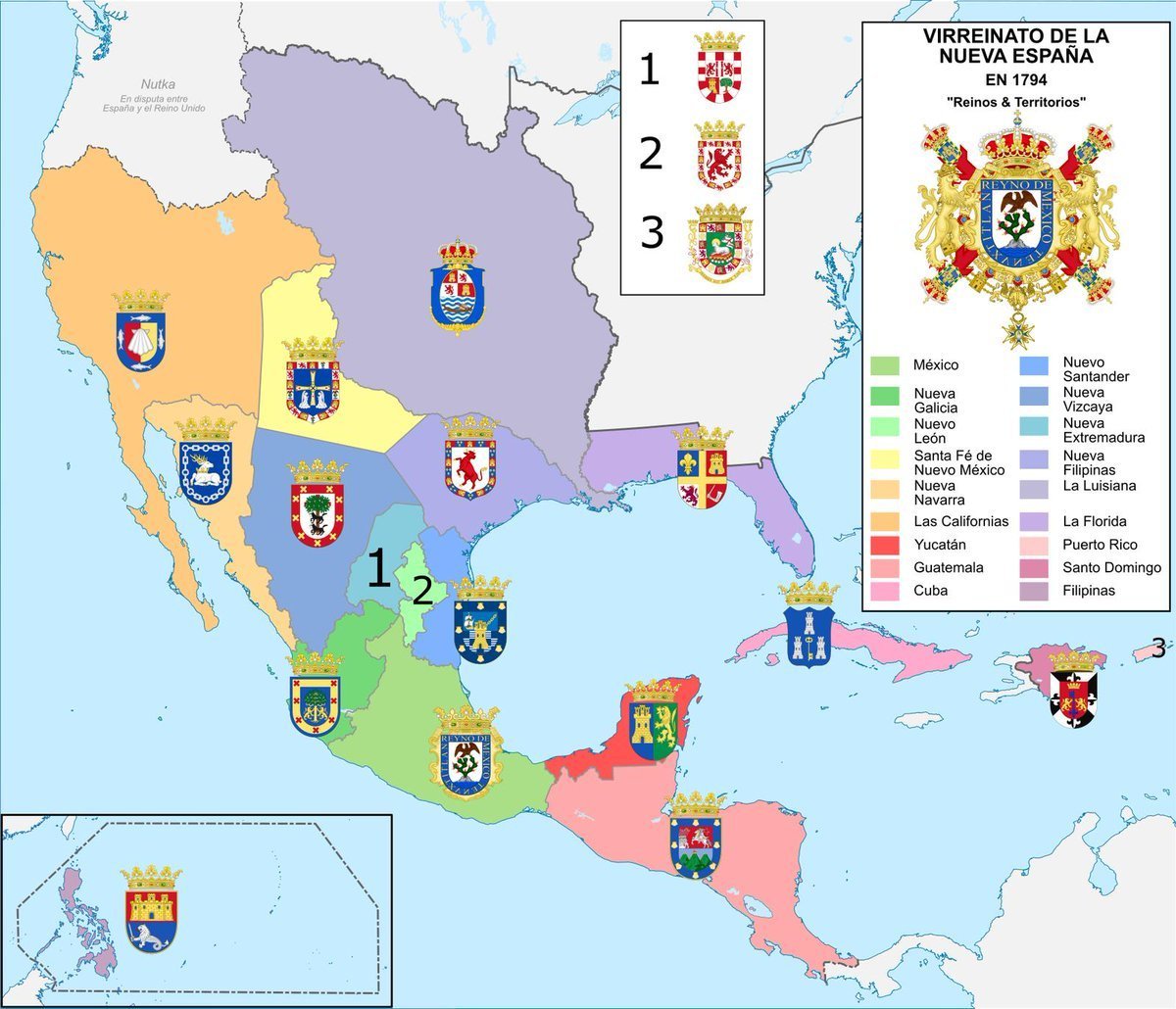 Virreinato de Nueva España en 1794