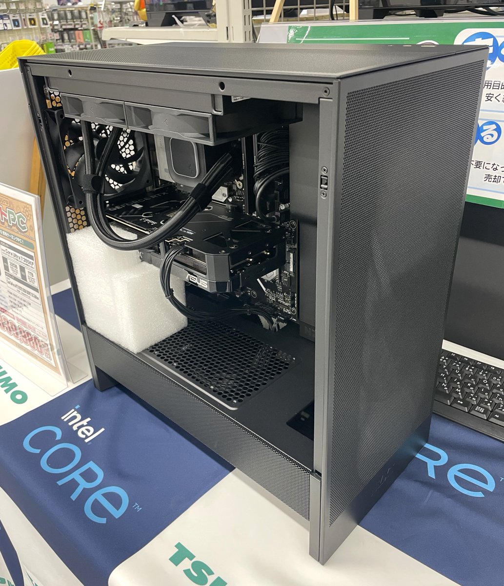店舗情報] 個性的でスタイリッシュなデザインの「H5 Flow」PCケースで 