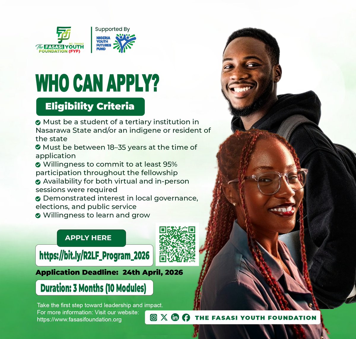 The Fasasi Youth Foundation tweet media