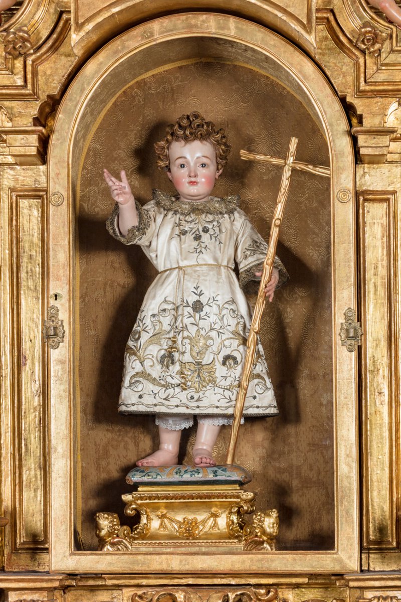 CatedraldeSev's tweet image. Talla de Niño Jesús, s. XVII. Conocido como “El Niño Mudo”, y tradicionalmente adscrito al círculo de Martínez Montañés.

#CatedraldeSevilla #Arte