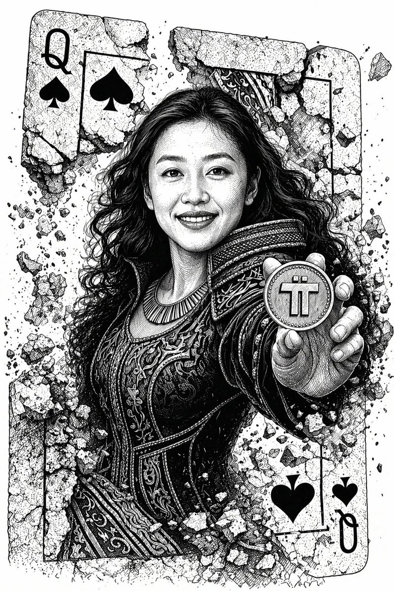 cryptoleakvn's tweet photo. Power meets destiny ♠️✨
Breaking limits, holding the future in my hand. 🔥🪙
#PiNetwork #pibridge exchange #PowerMove https://t.co/kFRE1DopbG