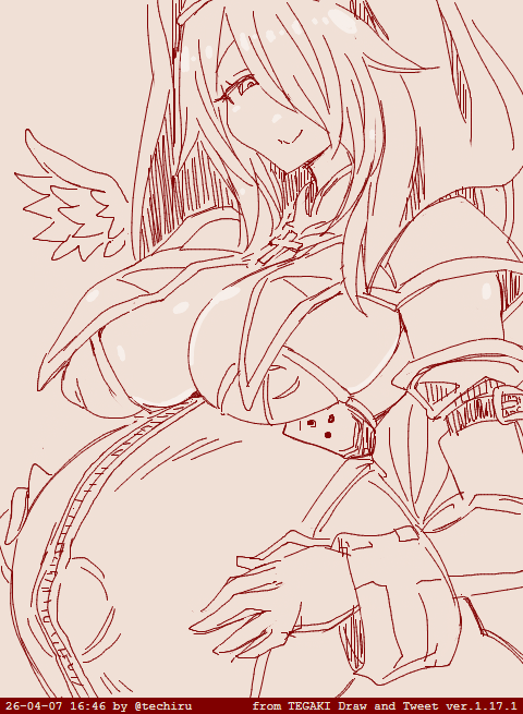 エグいハイレグ描きたかったのにスペース足りなかった

…のでずらして描いた 