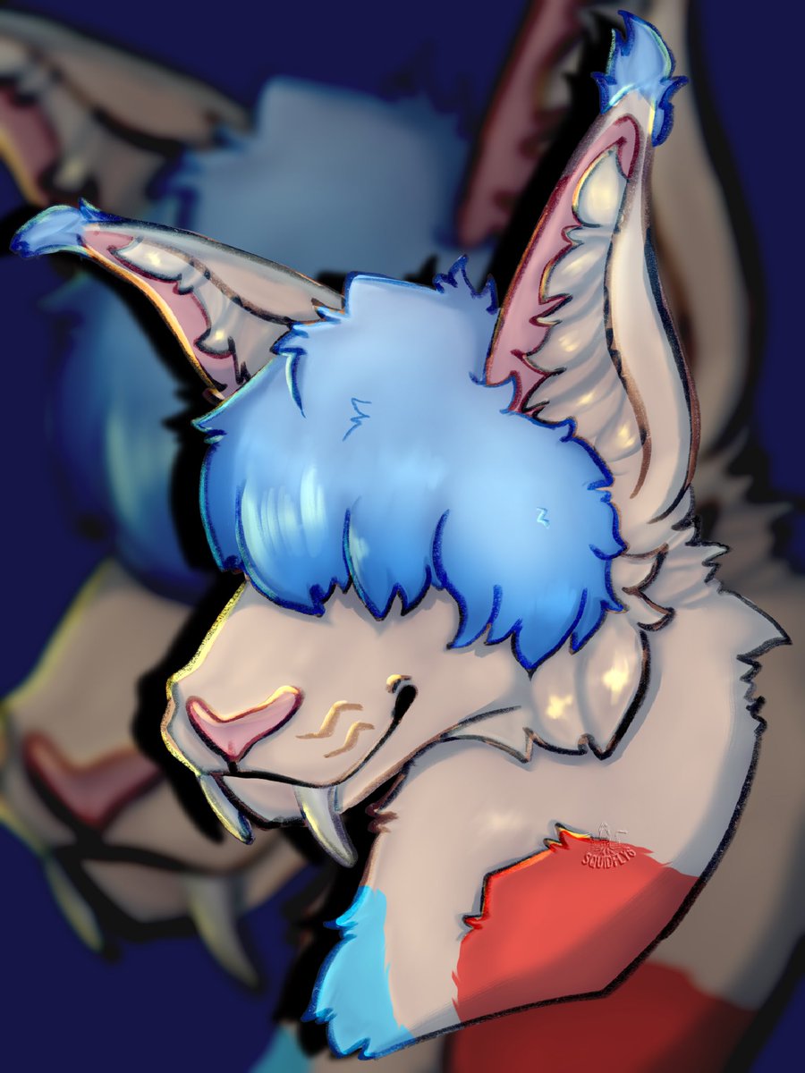 squidfly6's tweet photo. Art post 1#
I’ve been getting into drawing headshots for people again. Definitely been loving this style of drawing. https://t.co/0cYMcYOMCS