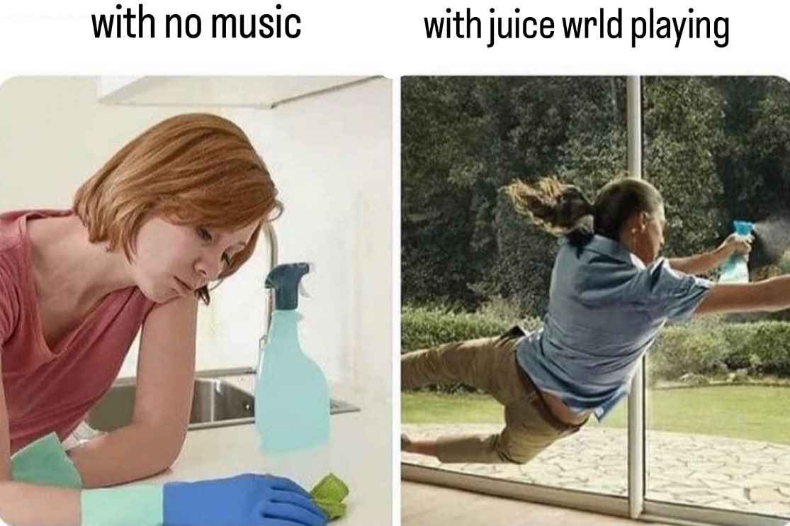Music is a motivator