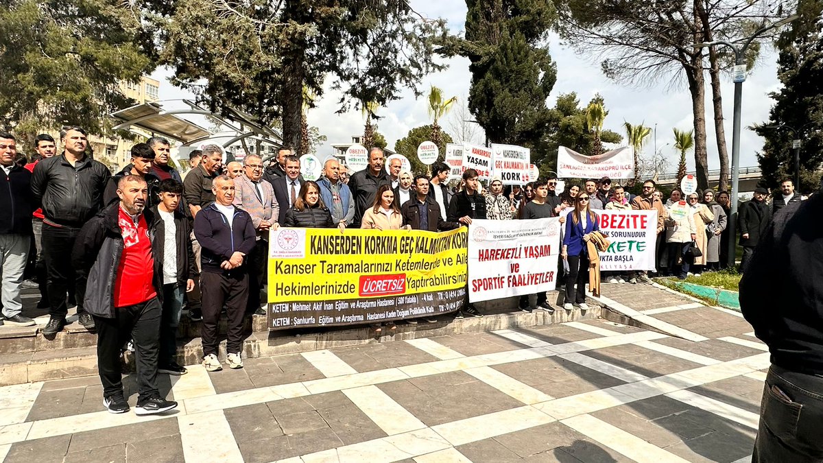 GSB_Sanliurfa's tweet photo. İl Sağlık Müdürlüğü koordinesinde düzenlenen "Dünya Yürüyüş Günü" etkinliğine, İl Müdürlüğü personellerimiz ve kamu kurumlarımızın katılımıyla destek verdik. Fiziksel aktivitenin önemine dikkat çekmek ve farkındalık oluşturmak amacıyla gerçekleştirdiğimiz bu yürüyüşte, "sağlık için hareket" dedik.
@OA_BAK @gencliksporbak