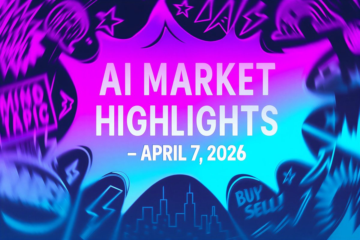 ZhenPatel's tweet image. 🤖 #AIMarket Highlights - Apr 7, 2026

📈 $AVGO pops as Google locks in custom AI chip supply through 2031.
💰 $ORCL pushes deeper into the AI capex race with a $50B FY26 plan.
⚡ #AI’s next trade is power, debt, and data center capacity.
#NeuralArB #TechStocks #AITrading