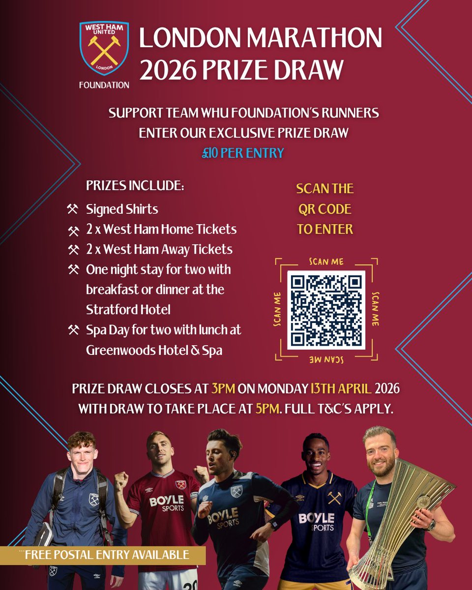 West Ham United Foundation tweet media