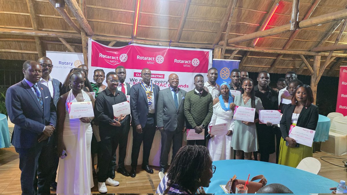 Rotary Club of Kampala Springs tweet media
