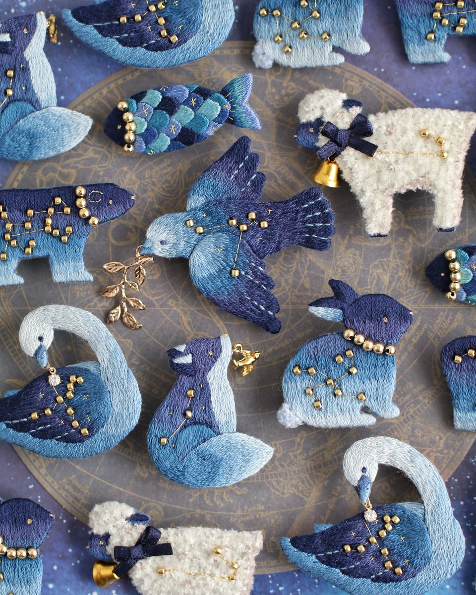 orso ricamato(オルソ)/くまの刺繍屋さん tweet media