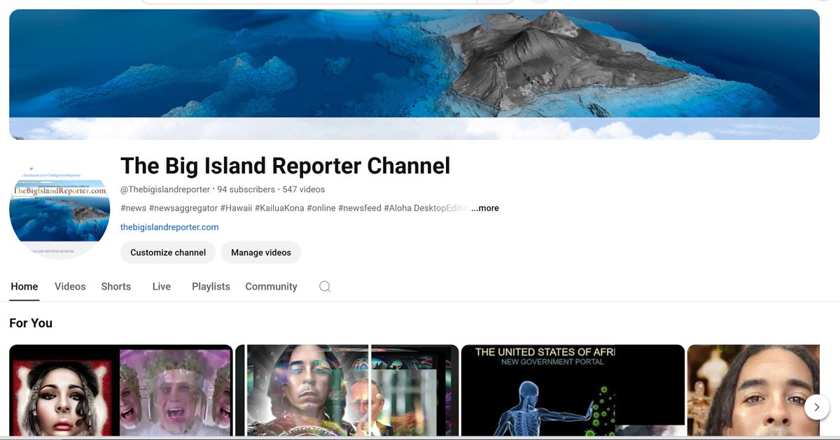 BlueTurbanStone's tweet image. #BigIsland #Kona #Hilo #LocalJournalism #News
#DigitalNews
#AI-powered news aggregator
The Big Island Reporter
thebigislandreporter.com
PODCAST
youtu.be/GJdlM2QEQDk?si…