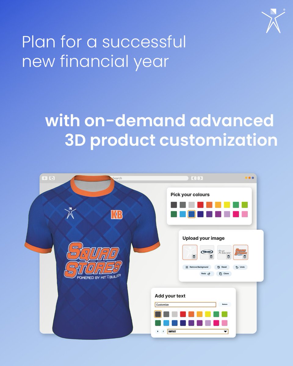 3DKitBuilder's tweet image. Plan for a successful new financial year 🚀

Scale smarter with on-demand 3D product customization. Fewer errors, better workflows, stronger customer experience.

Read more: eu1.hubs.ly/H0tfmrc0

#productcustomization #kitbuilder #teamkit #printondemand #customerexperience