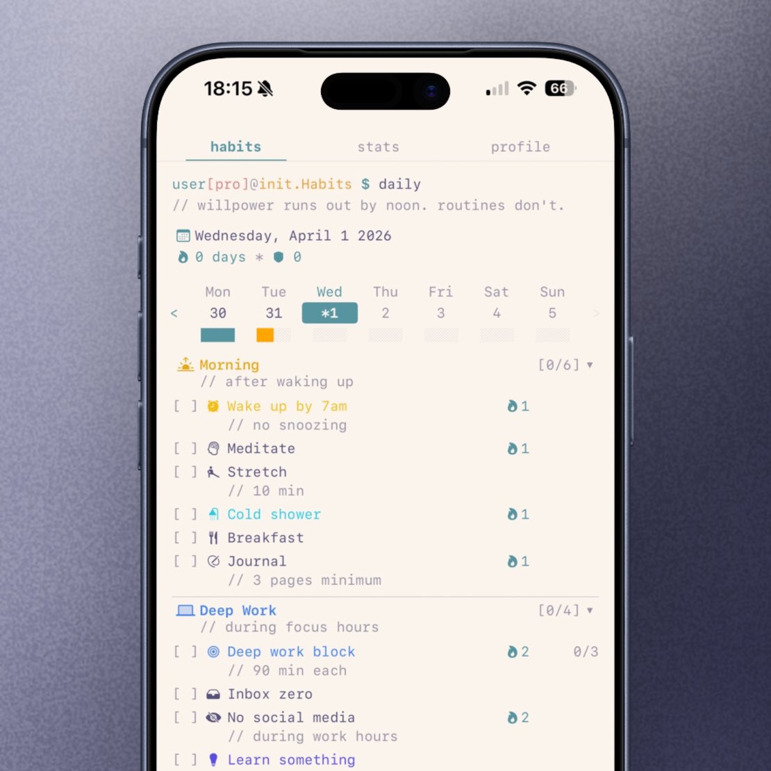 init.Habits tweet media