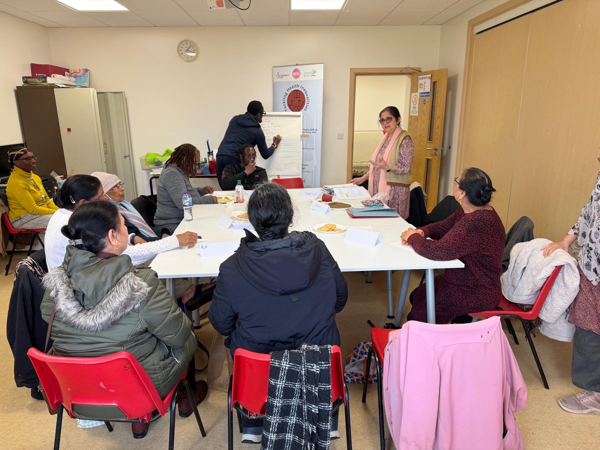 Bmeunitedltd's tweet photo. Tackling Health Inequality in Wolverhampton (THIIW) &amp; Digital Skills delivered at Pendeford Seventh-day Adventist Church, Wolverhampton. https://t.co/g13GP6hcnT