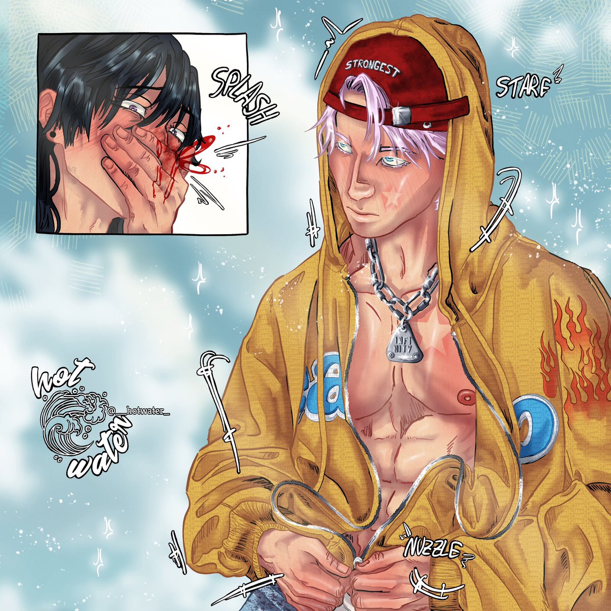 __h0twater_'s tweet image. The effects of seeing fratboy Satoru 

🥵🛐🫦

#jujutsukaisen #gojosatoru #getosuguru #satosugu #fanart