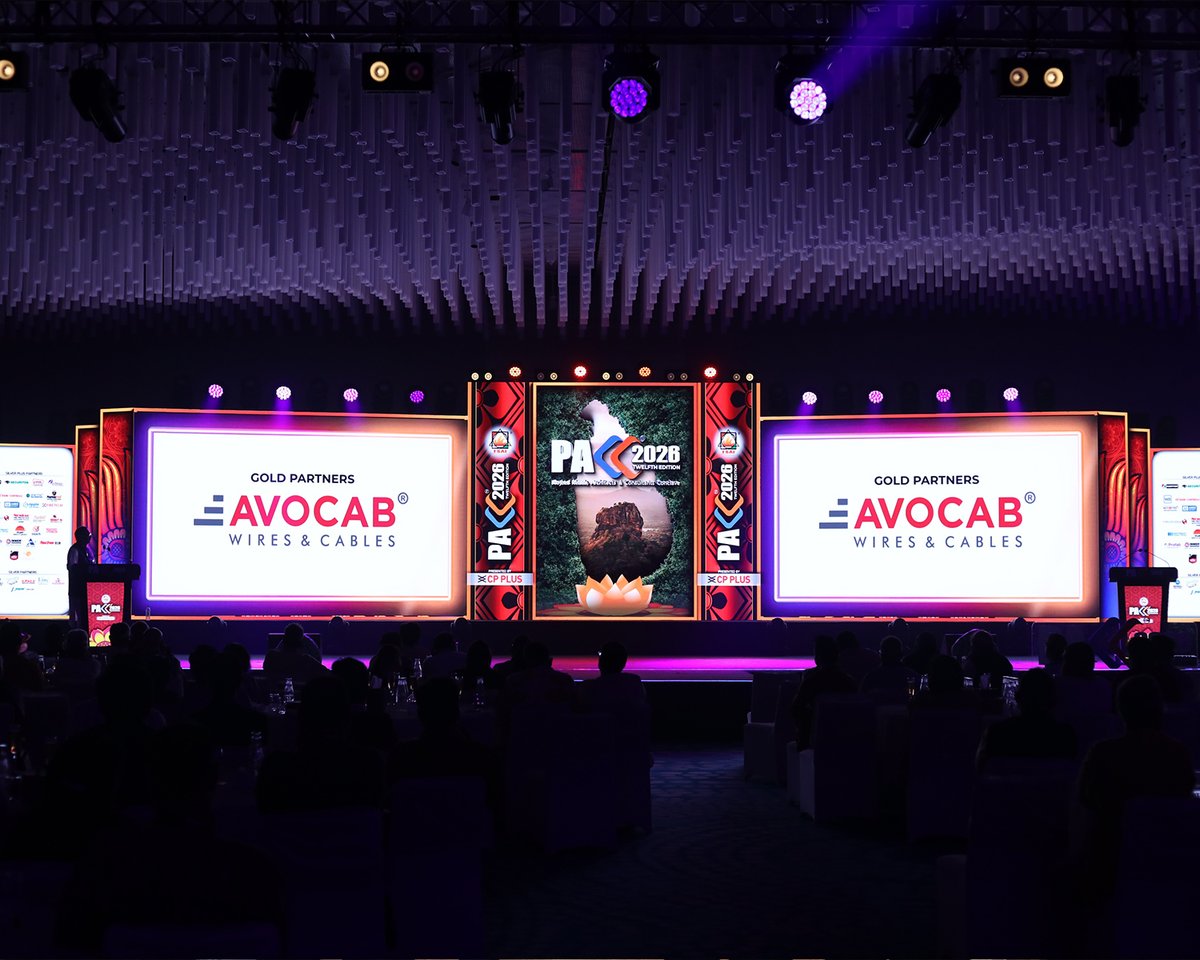 AVOCABCABLES's tweet photo. As Gold Sponsors of PACC 2026, AVOCAB by Chandresh Cables Limited was proud to be at the heart of the conversation in Colombo. Thank you for joining us on this journey!
#AVOCAB #ChandreshCables #PACC2026 #InfrastructureInnovation #GoldSponsor #BuildingTheFuture #ColomboConclave https://t.co/pXRg9bDms9