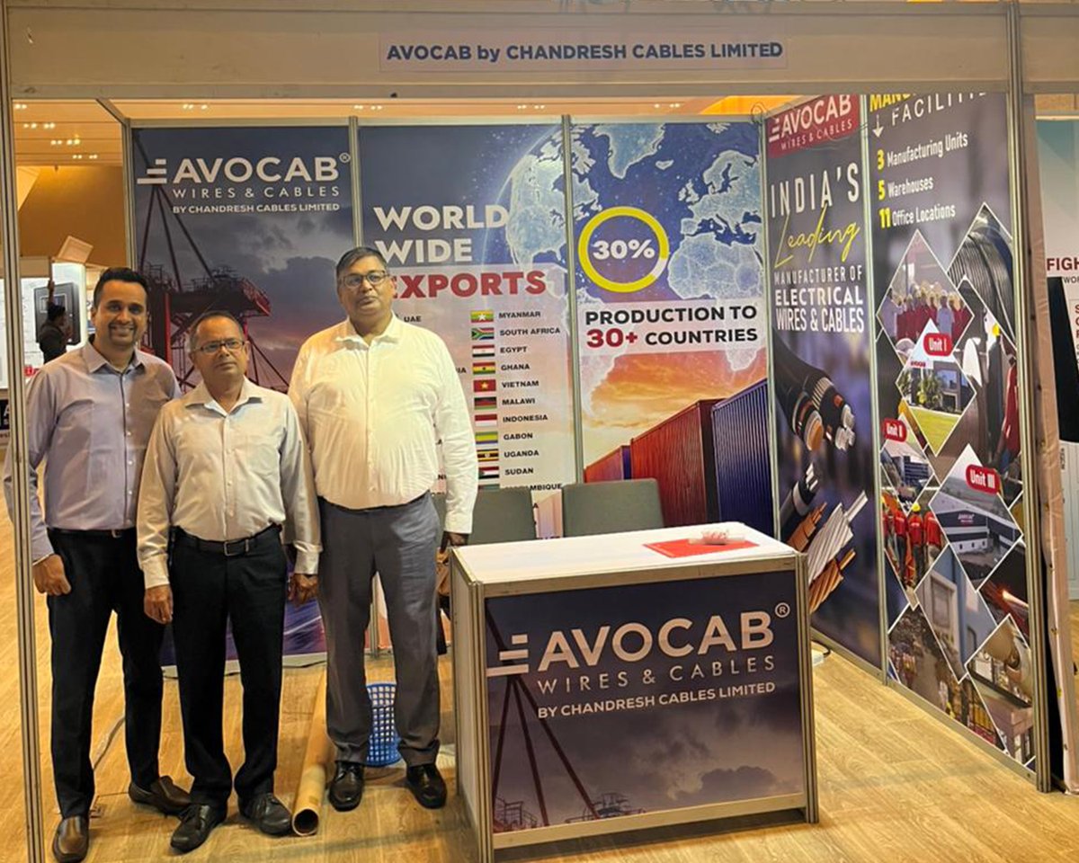 AVOCABCABLES's tweet photo. As Gold Sponsors of PACC 2026, AVOCAB by Chandresh Cables Limited was proud to be at the heart of the conversation in Colombo. Thank you for joining us on this journey!
#AVOCAB #ChandreshCables #PACC2026 #InfrastructureInnovation #GoldSponsor #BuildingTheFuture #ColomboConclave https://t.co/xLo8ODsmrL