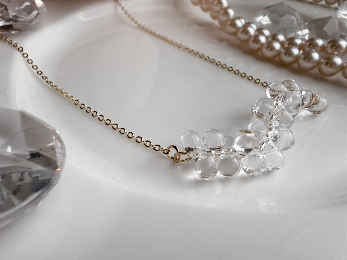 wagahaisan_vrc's tweet image. ぶりんぶりん。

今日寒かったから、クリアパーツで
つくったよ⿻*.

綺麗だね

#handmadeaccessory