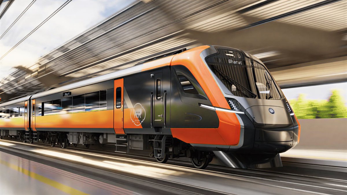 Siege4570's tweet image. Indian Railways approves 2 next-gen semi high-speed trainsets for FY27–28 🚄🇮🇳

🔹16 coaches each
🔹Steel body, Broad Gauge
🔹Design: 220 kmph
🔹Ops: 200 kmph

Likely to be used on Rajasthan’s high-speed test track &amp;amp; BG corridors like Amdavad-Dholera SHSR &amp;amp; future SHSR routes.