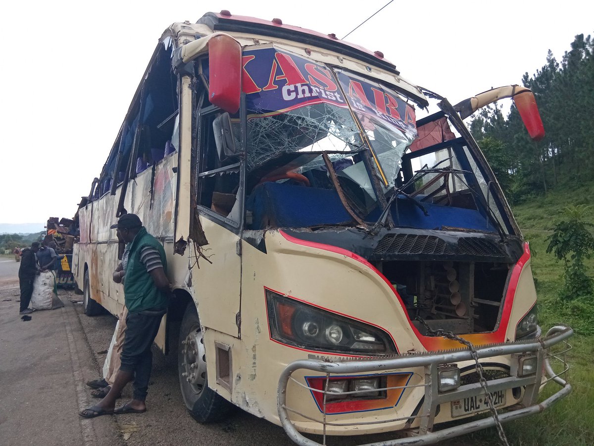 11 Dead in Uganda Bus-Lorry Crash on Masaka-Mbarara Highway