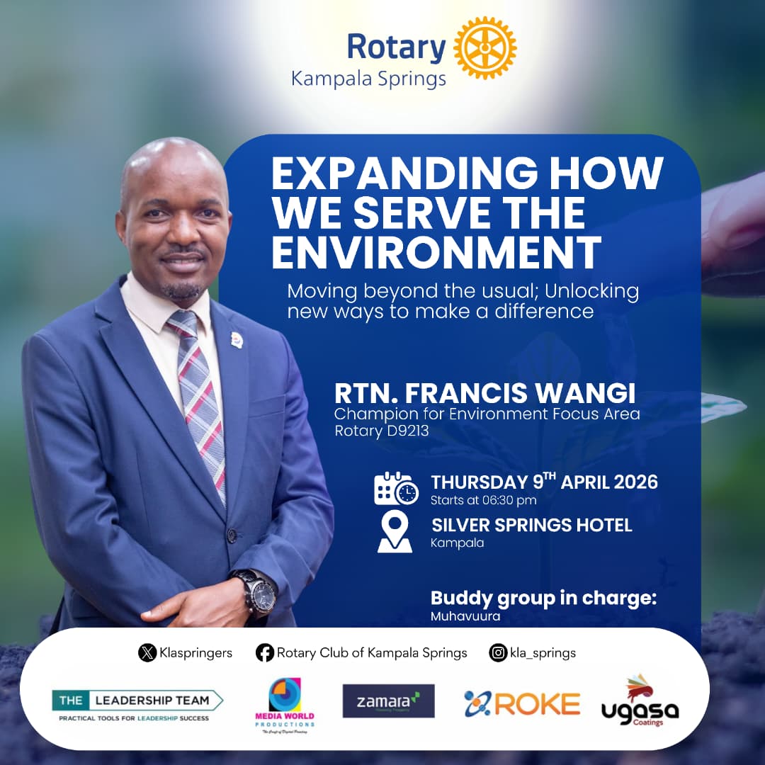 Rotary Club of Kampala Springs tweet media