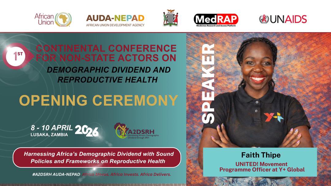 NEPAD_Agency's tweet photo. We are convening Every voice, Every sector for One agenda.

Parliamentarians, researchers, youth advocates, and community leaders—this is what a continental coalition for advancing reproductive health looks like.
Grounded in communities. Driving change at scale. Meet the final group of our speakers.

#LusakaConference2026 #A2DSRH

The 1st Continental Conference for Non-State Actors on Demographic Dividend and Reproductive Health is not only an institutional gathering—it is a coalition of practitioners, advocates, and decision-makers working at the intersection of policy and people, grounded in the realities of the communities they serve.

The third group of opening ceremony leaders features a parliamentary health network chair, a university vice-chancellor, a tropical disease strategist, and a youth movement leader - voices that are both shaping policy and responding to lived realities on the ground.

📍 Lusaka | 8–10 April 2026

RH Counts: Invest. Act. Deliver.

@UNAIDS @UNFPA @_AfricanUnion @Yplus_Global @ThipeFaith @ModouLaminBBah2 @cidrzinfo