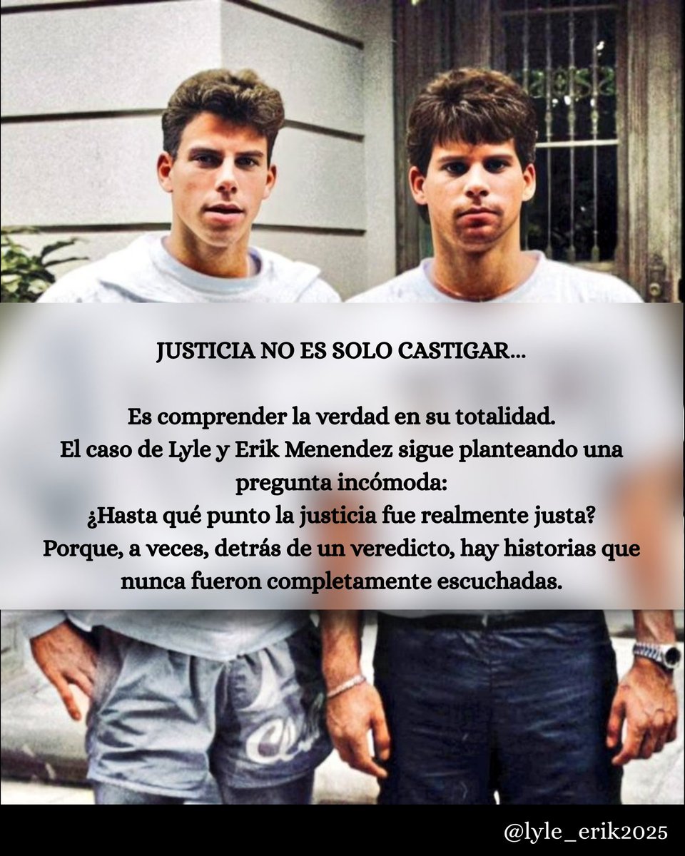 🤎Lyle e Erik 🩵(JusticeForErikAndLyle) tweet media