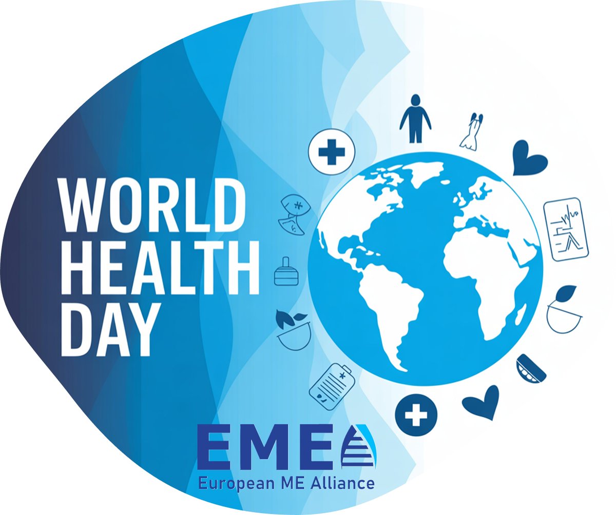 EUROMEALL's tweet photo. 𝙒𝙤𝙧𝙡𝙙 𝙃𝙚𝙖𝙡𝙩𝙝 𝘿𝙖𝙮 7 𝘼𝙥𝙧𝙞𝙡
and EMEA announces its selection for the WHO/Europe Public Health Innovation Platform, focusing on policy, governance, and financing
https://t.co/6zQlbubwSt
#mecfs #WorldHealthDay #HealthForAll #EuropeanMEAlliance https://t.co/xUqGy1M5YO