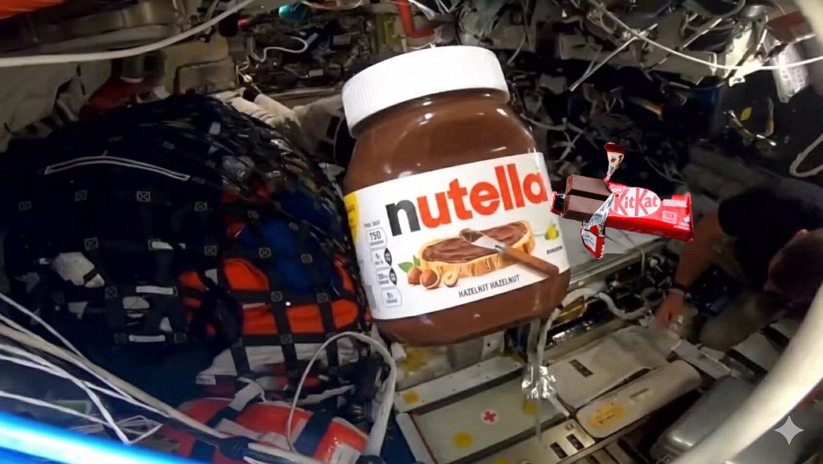 FalangaGiovanna's tweet image. Ma cos...
#ArtemisII #nutella #kitkat #Artemis2