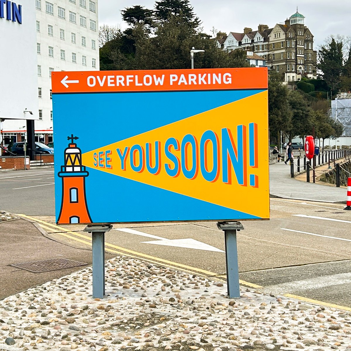 print_cc's tweet photo. Just Delivered these smart new Welcome signs to Folkestone Harbour!  Made from tough aluminium composite  built to withstand the coastal weather for years to come, with excellent longevity &amp; a crisp professional finish.  What do you think?
@FstoneHbourArm #WelcomeSigns #WhoElse https://t.co/V7g0pKCFiB