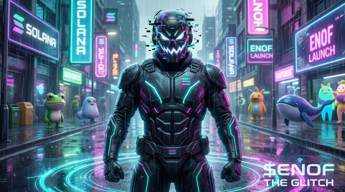 Glitch era officially over. $ENOF is live and we’re here for the real thing. Community growing, future rewards loading, good vibes only. What’s one thing you want to see next? Bing chilling with the future  $ENOF