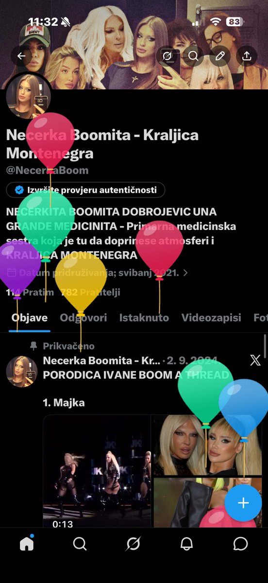 Necerka Boomita - Kraljica Montenegra tweet media