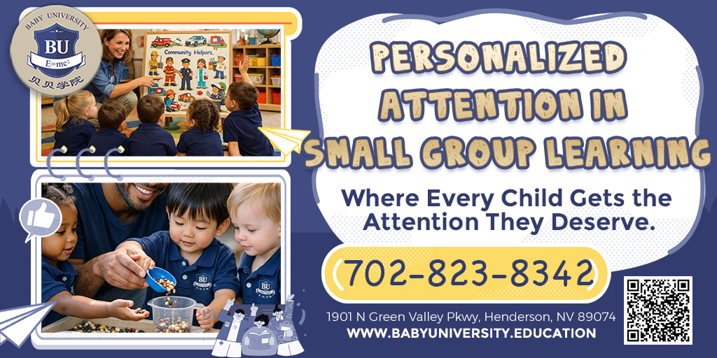Personalized attention helps every child feel supported, confident, and ready to learn at their own pace.
#PreschoolsHendersonNV #SmallGroupLearning #HendersonSchools #EarlyLearning