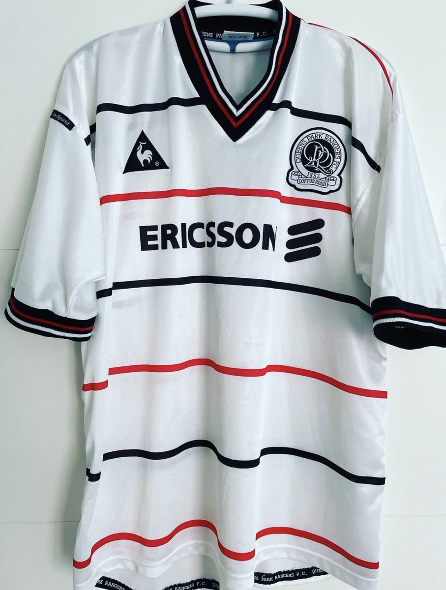 the_qprshirtcol's tweet image. One of my favourite shirts. 

QPR away 1999 - 2001

#QPR #footballshirts #qpr
