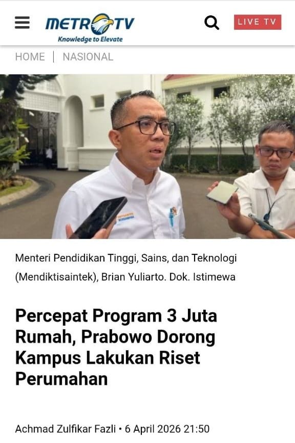 ALatisaa's tweet photo. @prabowoisme Hunian yang membawa kedamaian bukanlah kemewahan, tetapi hak mendasar setiap warga negeri.
Percepat Akses Hunian https://t.co/vSd9L7jqB4