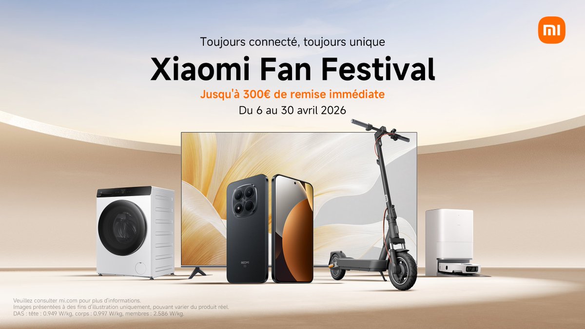 Xiaomi France tweet media