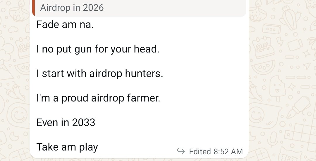 Maidaboi01's tweet image. any airdrop hunter/farmer still around?