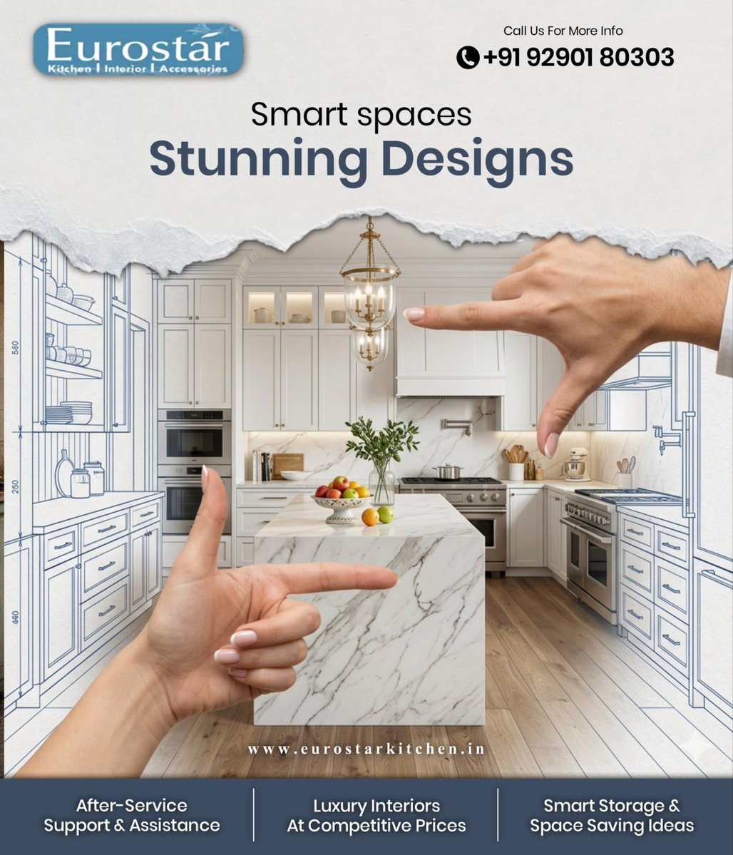 eurostar_int's tweet image. Upgrade your home with perfect home interior design at an affordable price | Call now: 9290180303 

#EurostarInteriors #ModularKitchen #InteriorDesignHyderabad #HyderabadHomes #HomeMakeover #KitchenRenovation #HomeInteriors  #Shamshergunj #Aliyabad #AffordableInteriors