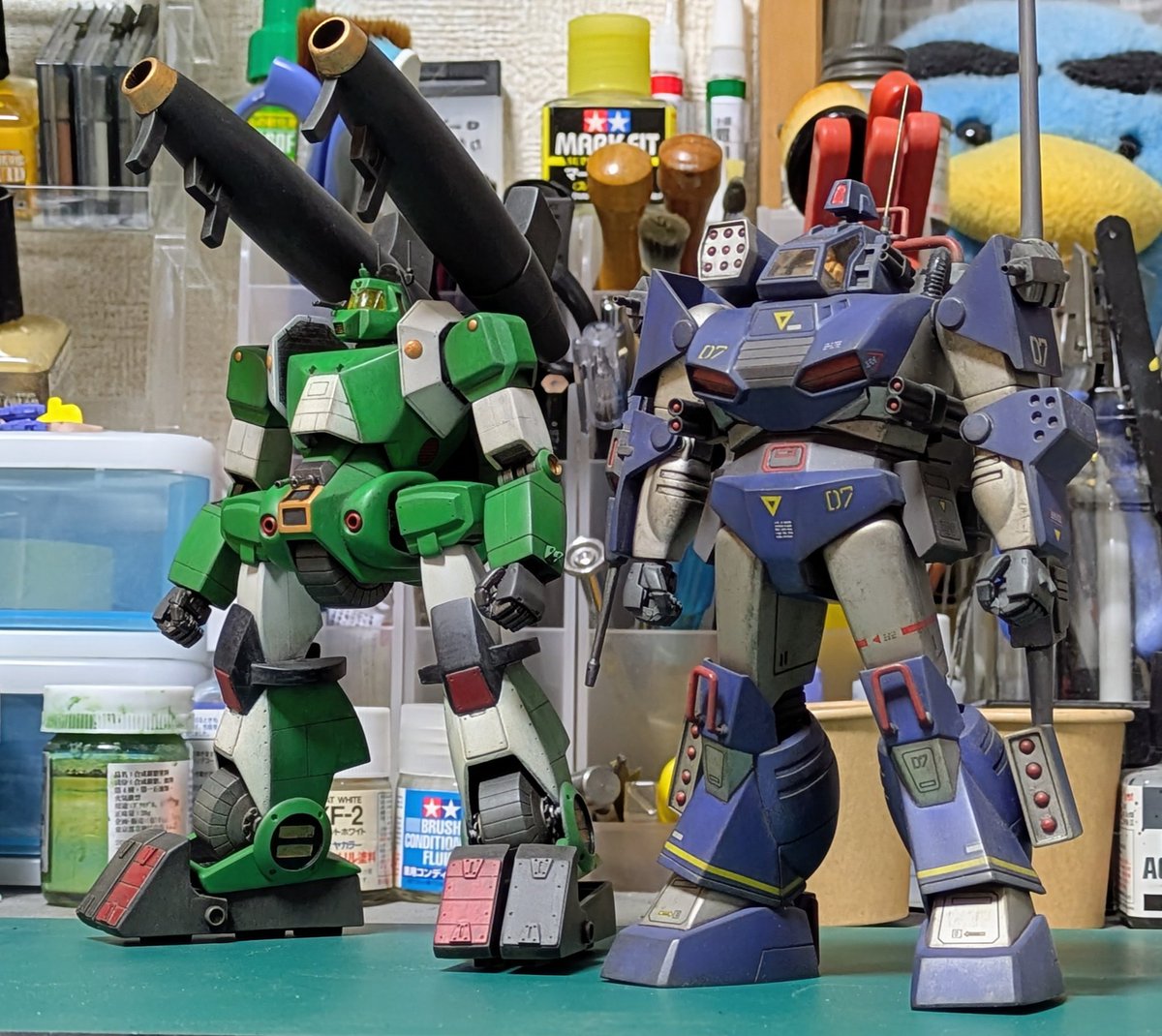 上野 #ヤマシロヤ さんにて開催中 ✨
今回は、丸山健のパーフェクトダグラムとキー坊のウォーカーギャリアスペシャルを展示しています！#ちょっとだけ帰ってきたプラモ狂四郎合同展示会