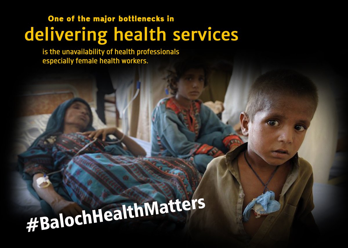 baloch_ambreen's tweet photo. One of the major bottlenecks in delivering health services is the unavailability of health professionals especially female health workers. #BalochHealthMatters #Balochistan https://t.co/kBfSFSaCru