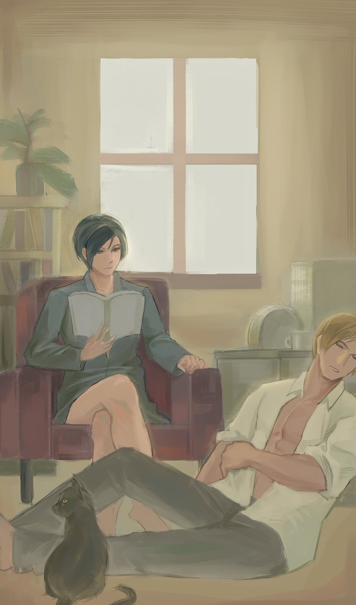 做完有氧运动的那个下午
#LeonKennedy #AdaWong #Aeon