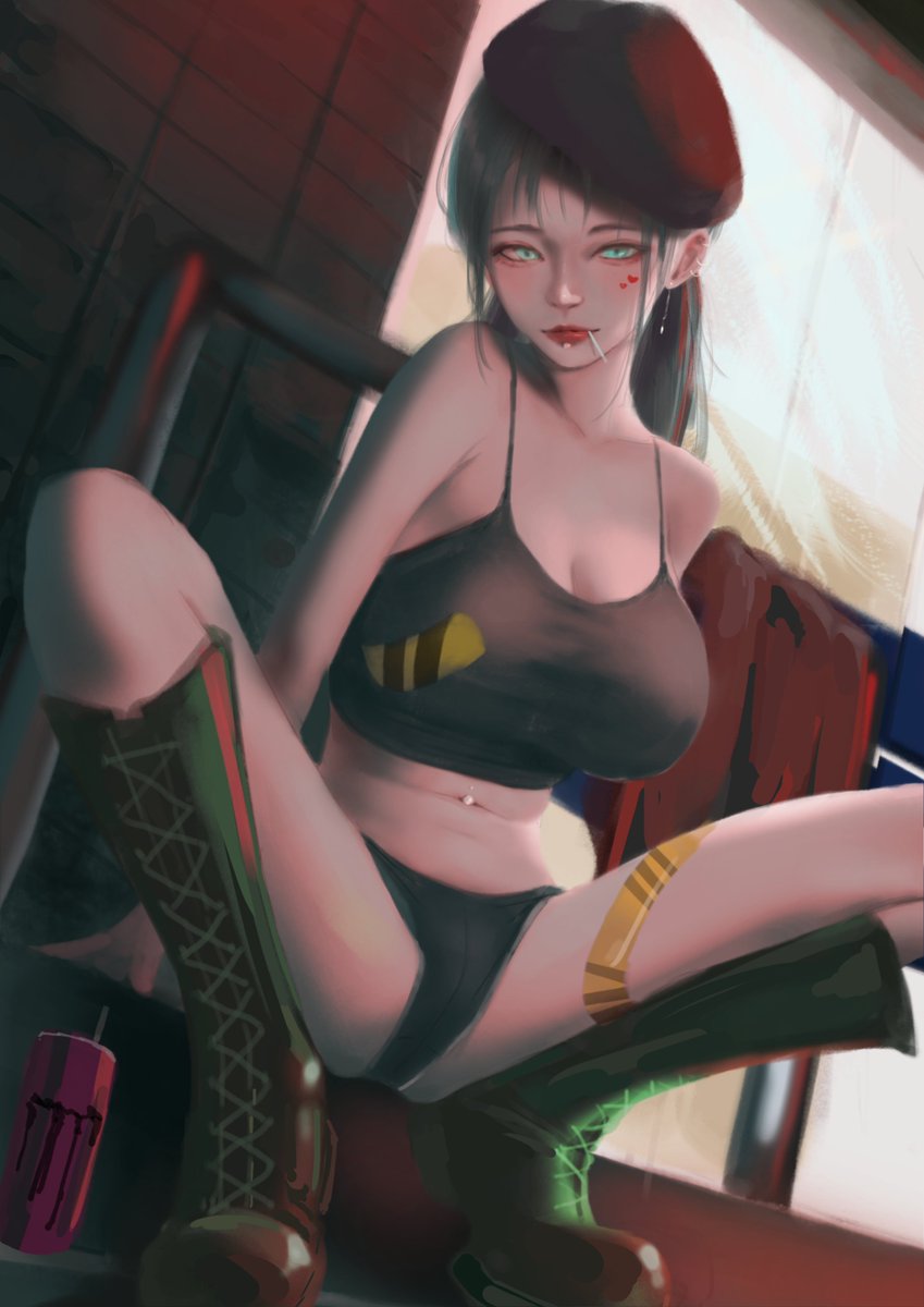「colorful night」|Nekobellのイラスト