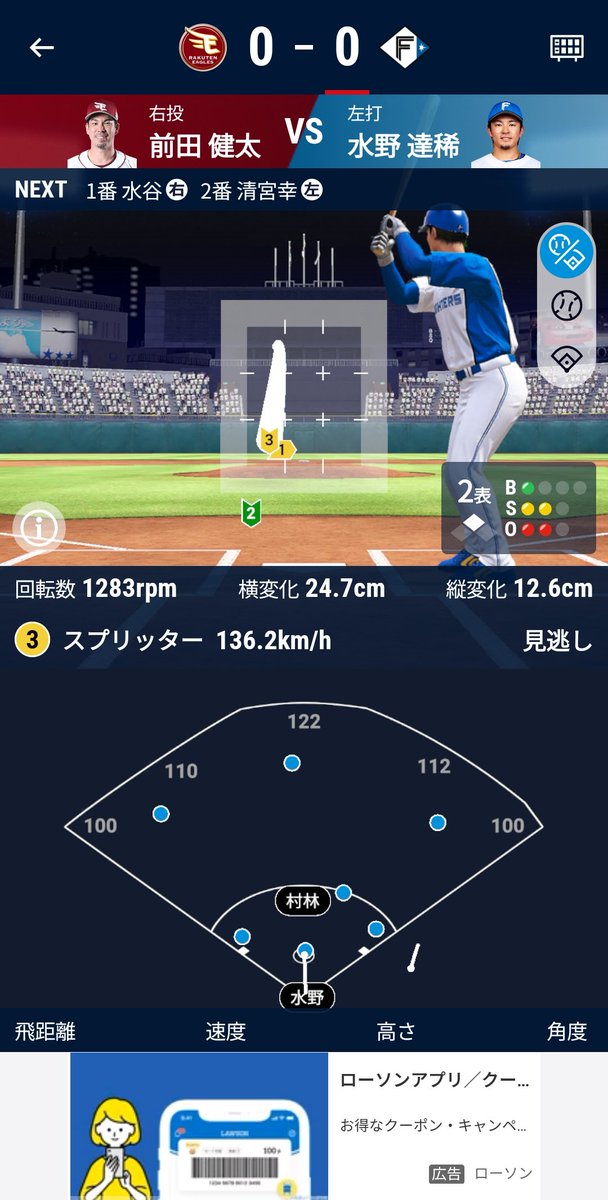 end_animegame's tweet photo. 日ハムに村林いて草 https://t.co/KvvyOwvwgc