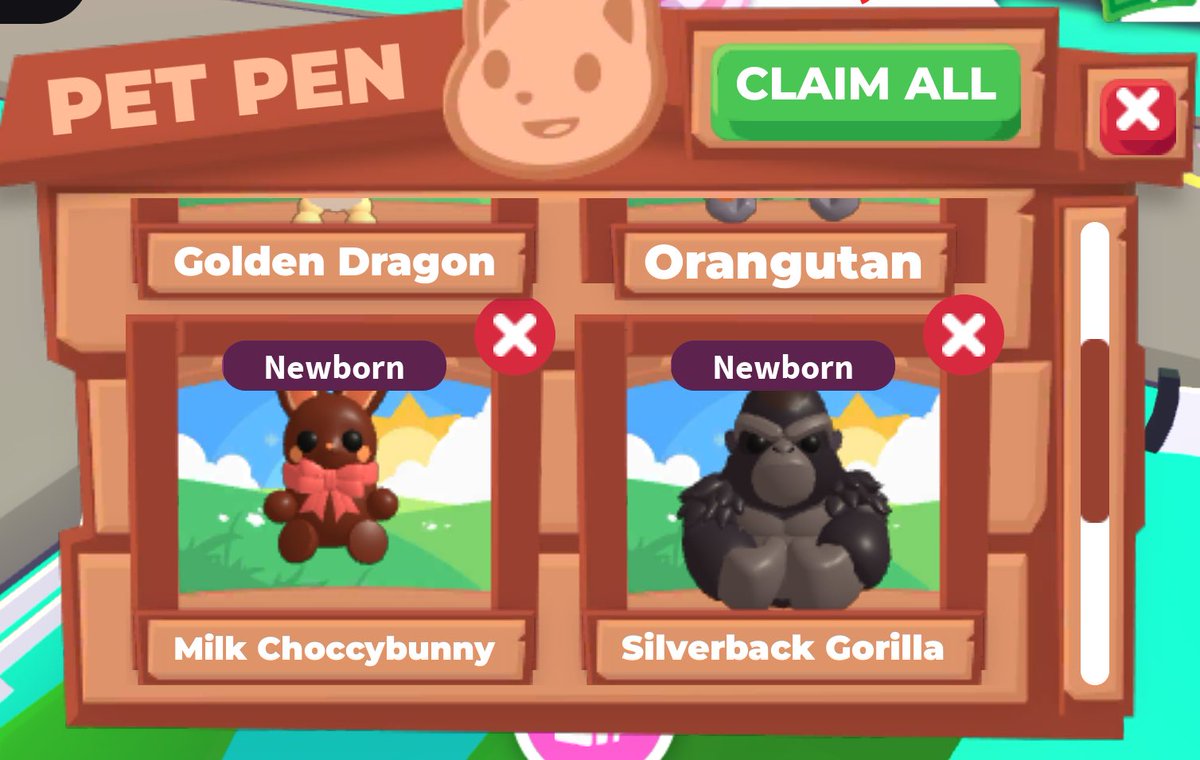 9hinese's tweet image. what the fuckkk I got the silverback gorilla the next day right after getting dango penguins 😭