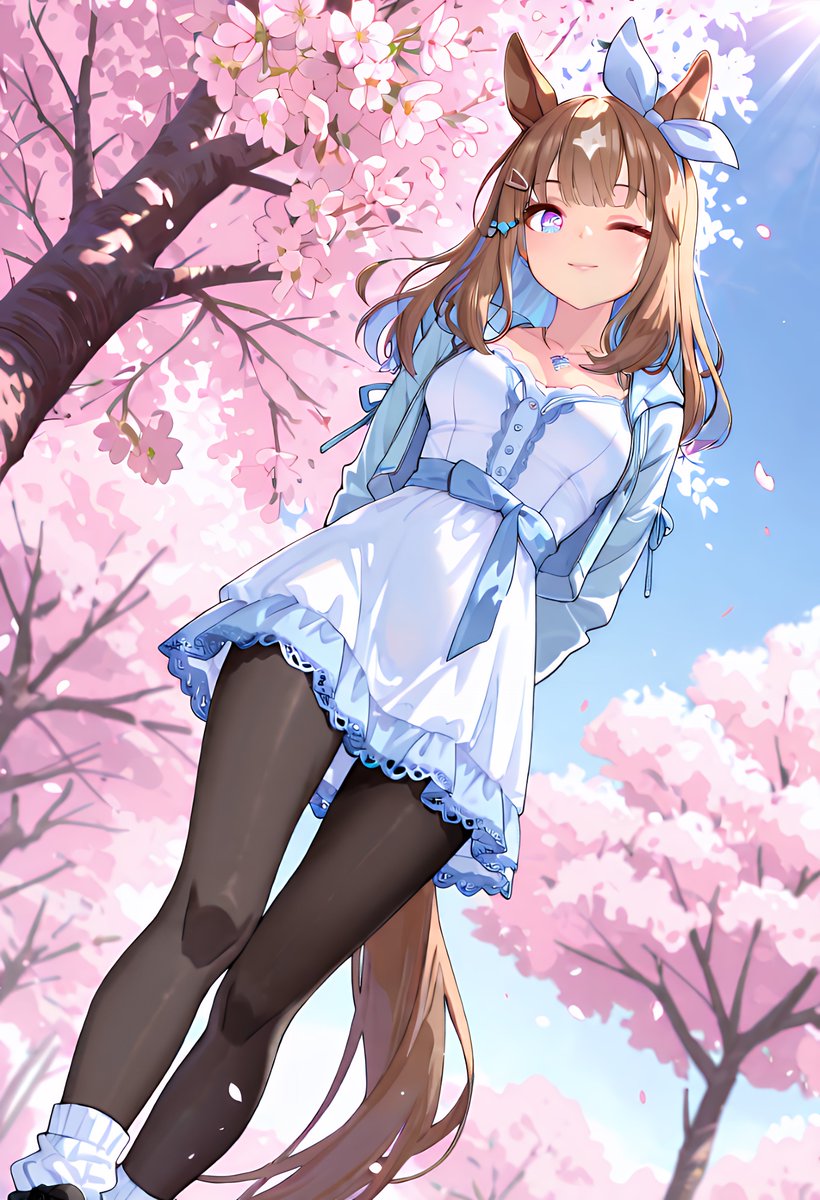 アーモンドアイ ～ 𝓐𝓵𝓶𝓸𝓷𝓭 𝓔𝔂𝓮 ～ SFW Illustration