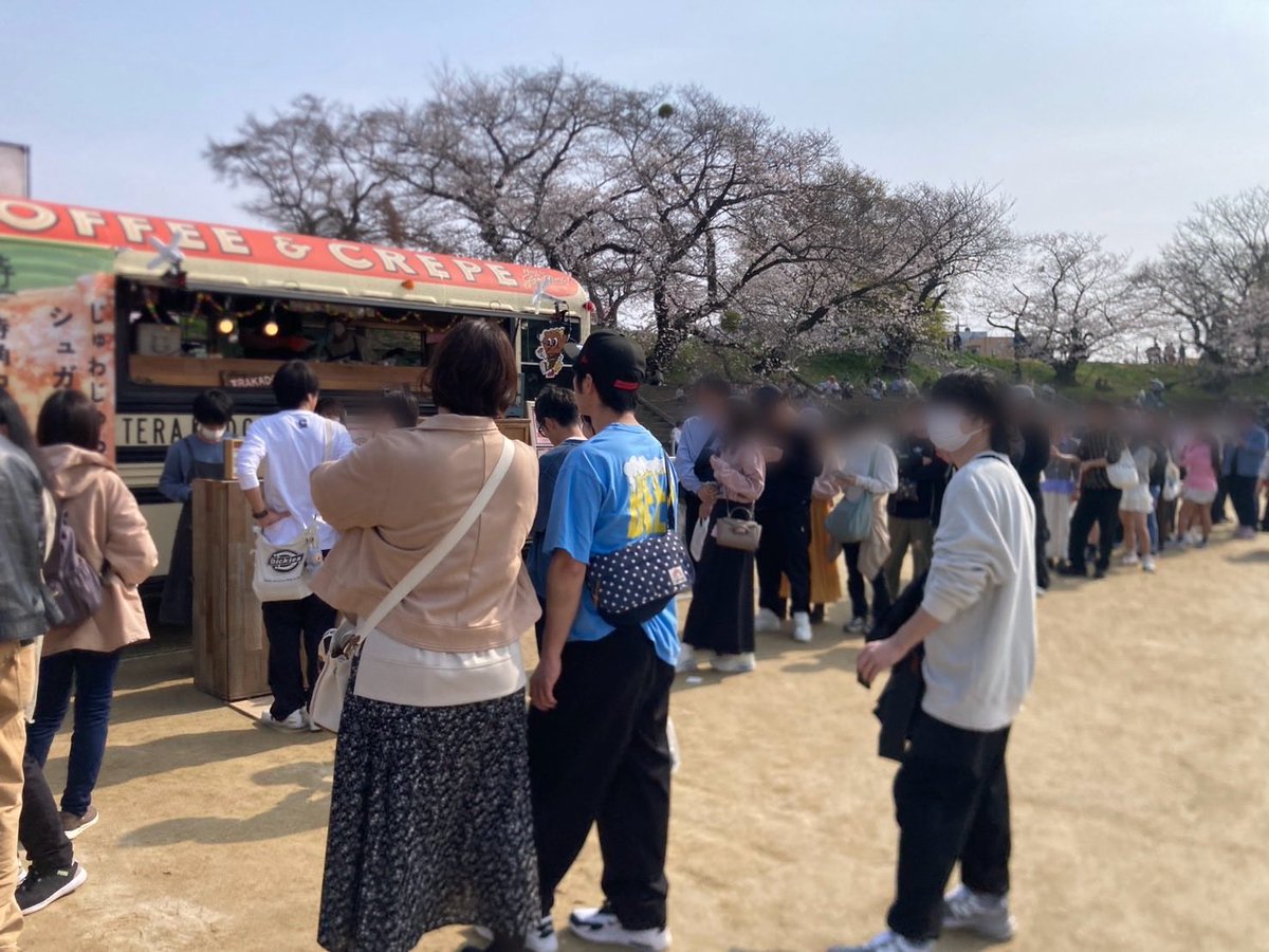 terakadocoffee's tweet photo. 桜まつり2026
テント・キッチンカー
沢山のお客様にお越し頂き心より感謝致します🌸🌸
ありがとうございました🥰
#桜まつり https://t.co/mQZ0nTchCZ