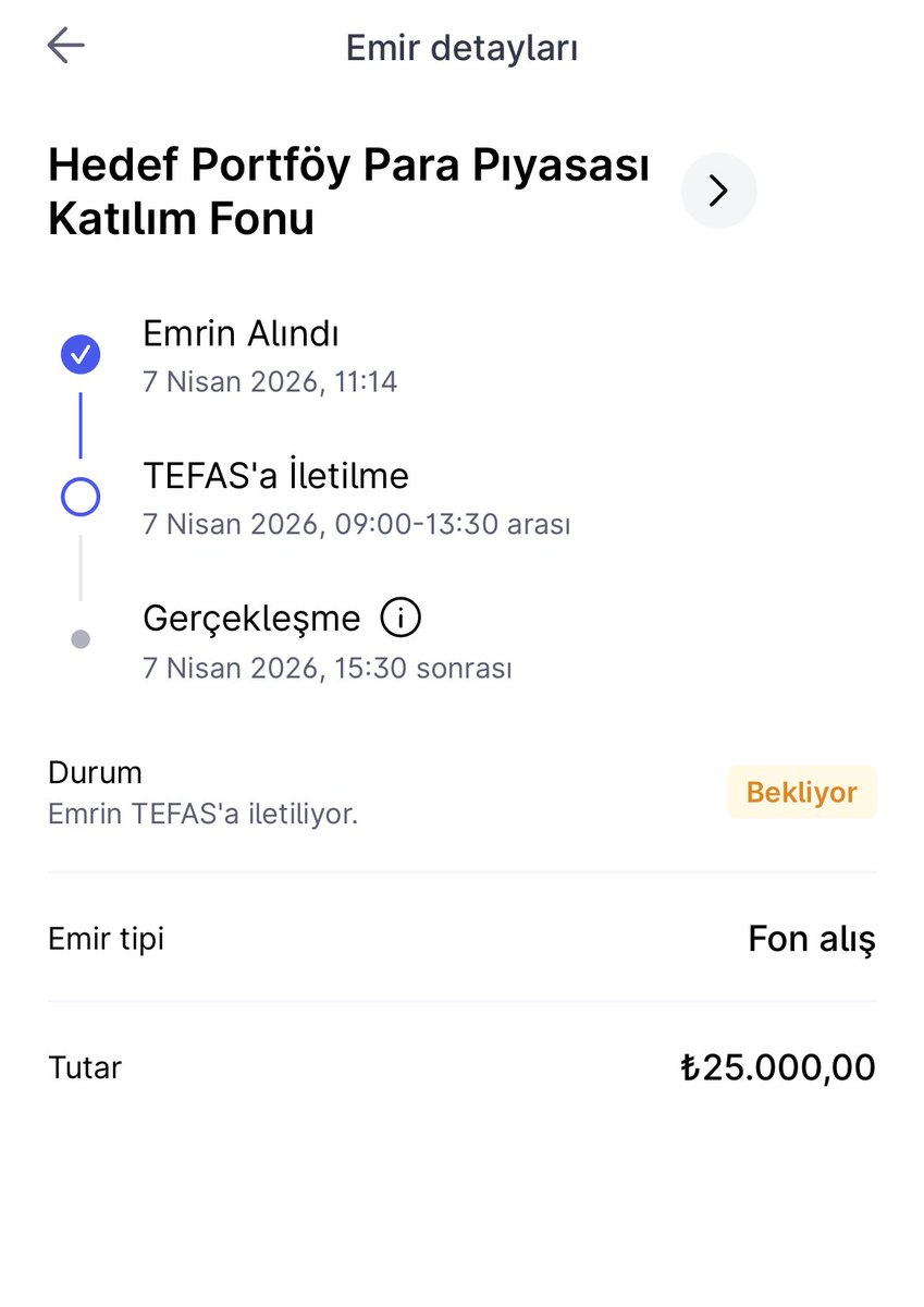 AyseGulce25's tweet photo. Çok şükür kart borçlarımızı azaltmaya başladık . Bu ayki kart parasını midastan Hedef portföy para piyasası fonuna attım . Gelen kar  ile #dmlkt alacağım . 15-20 ne kadar lot alabilirsem kardır😊sineğin yağını çıkarmaya devam 😉 https://t.co/MO9phpTlZb