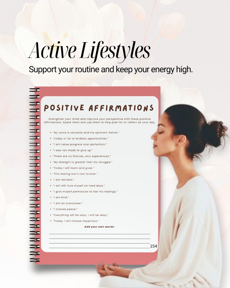 DeborahMar35329's tweet image. This journal was created for every stage of your journey.

 • Starting fresh
 • Rebuilding your routine
 • Improving your current lifestyle

amazon.com/dp/B0F64M87S9?… 

#FitnessForEveryone #BeginnerFriendly #WellnessJourney #HealthyLiving #AllLevelsWelcome